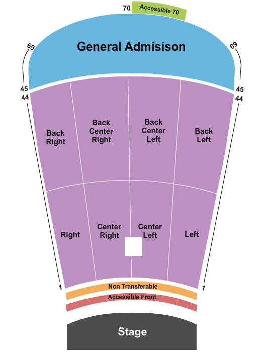 Red Rocks Amphitheatre Red Rocks Concerts Seating Chart